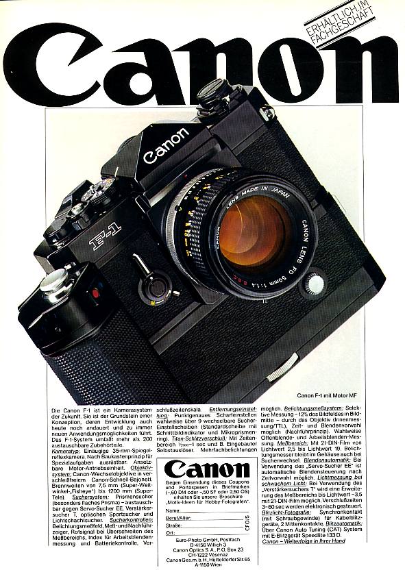 Canon F-1