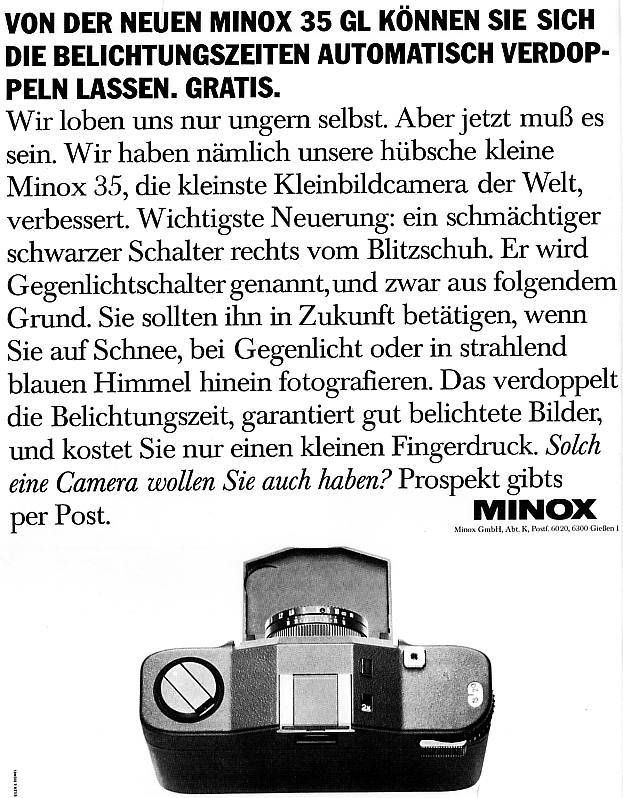 Minox 35 GL