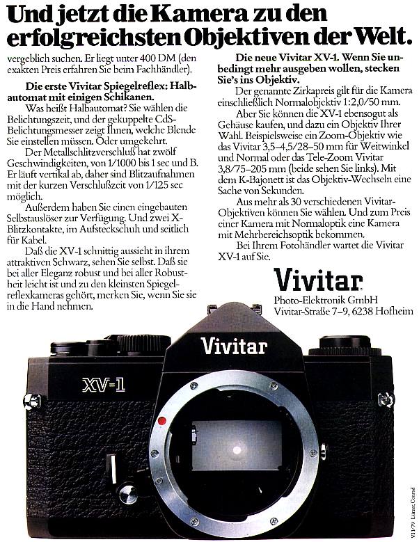 Vivitar XV-1