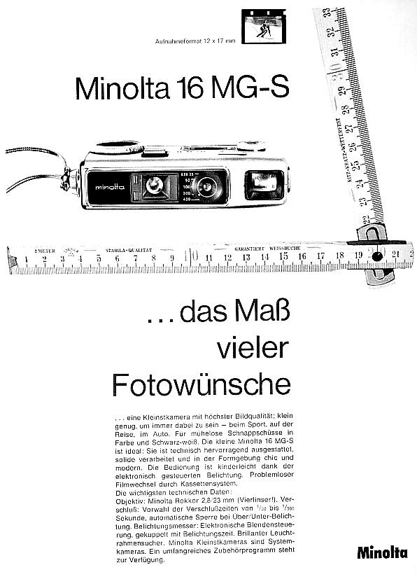 Minolta 16 MG-S