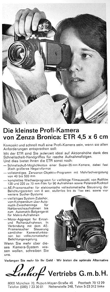 Zenza Bronica ETR