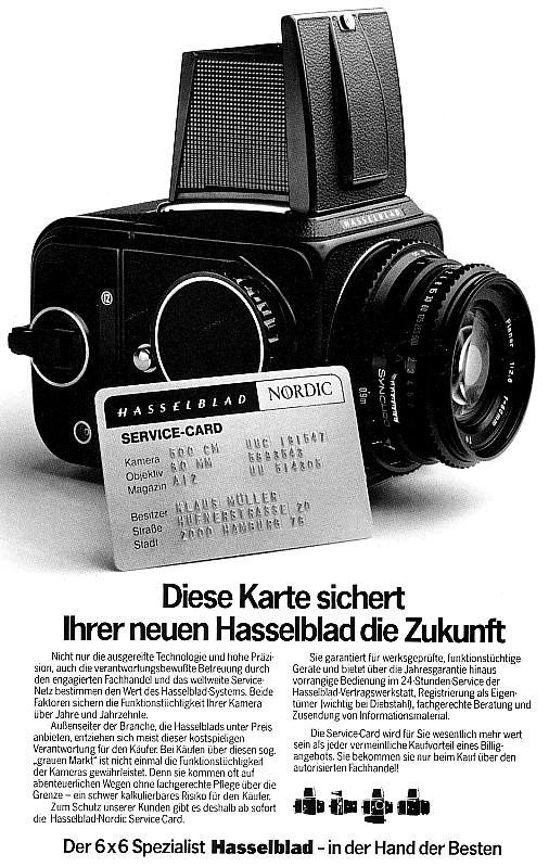 Hasselblad 500 CM