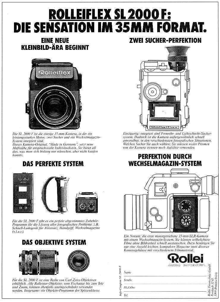 Rollei SL 2000F