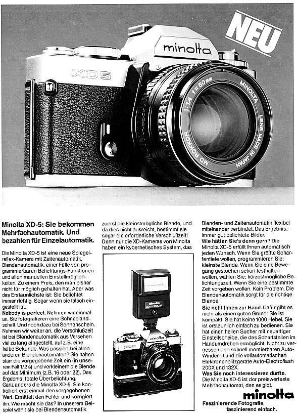 Minolta XD-5