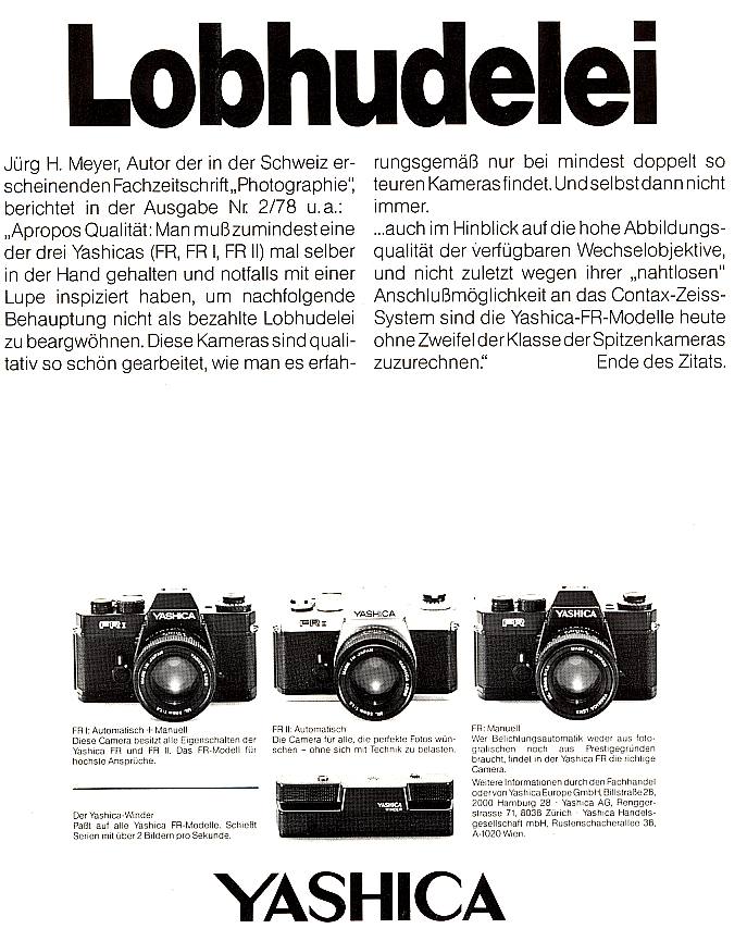 Yashica FR I