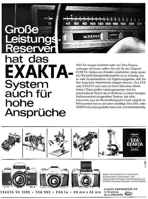 Ihagee Exakta VX 1000