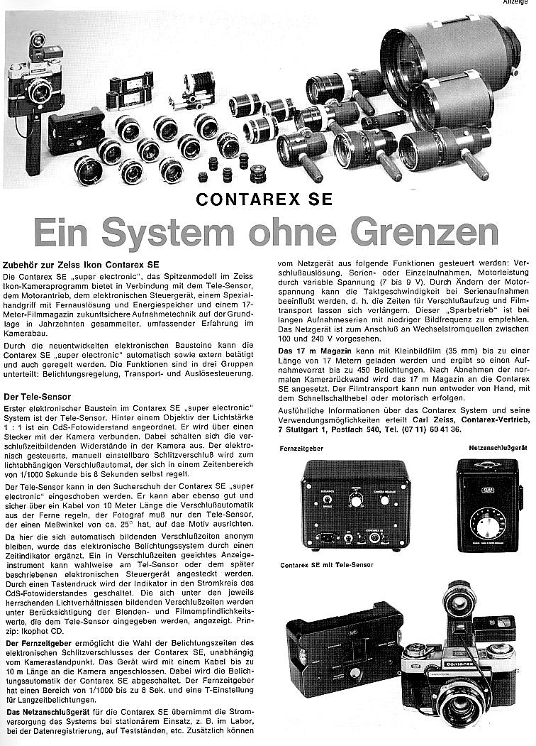 Zeiss Ikon Contarex Electronic