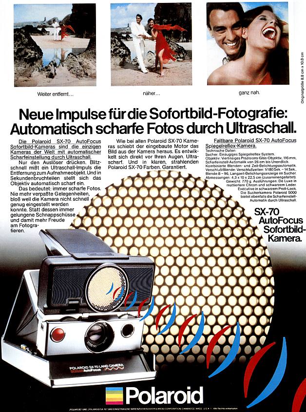 Polaroid SX-70 Sonar