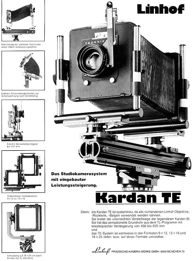Linhof Kardan TE 9x12
