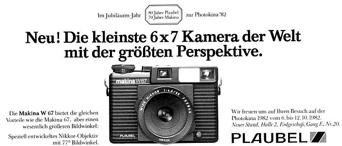 Plaubel Makina 67W