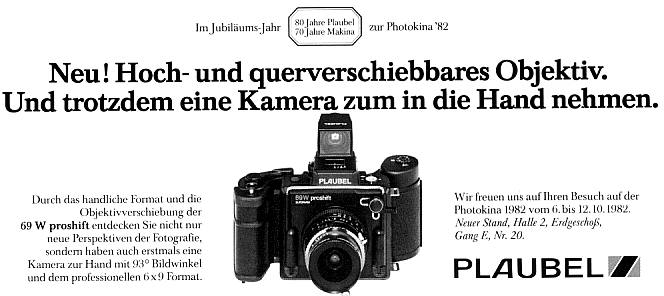 Plaubel Makina 69W Proshift