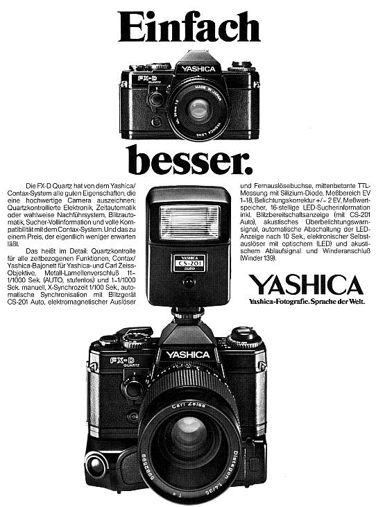 Yashica FX-D Quartz