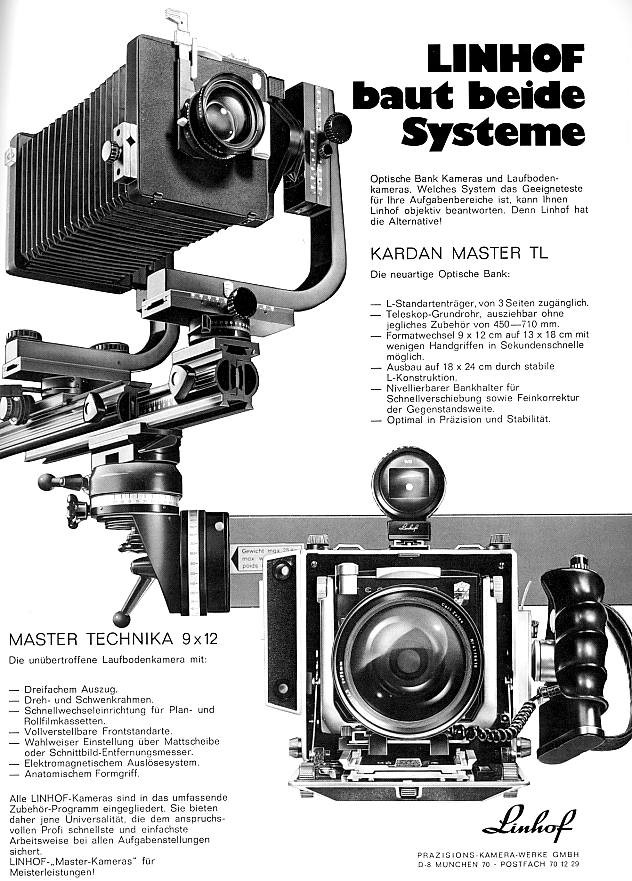Linhof Kardan Master TL 9x12