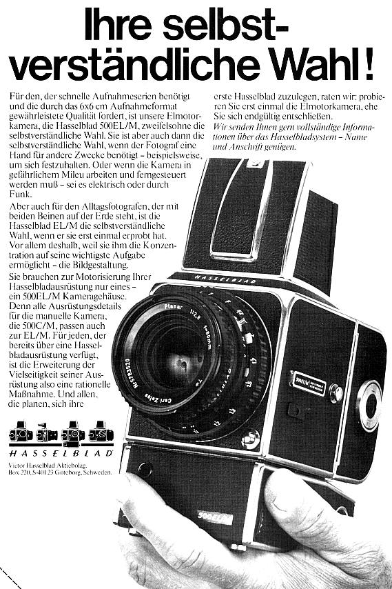 Hasselblad 500 ELM