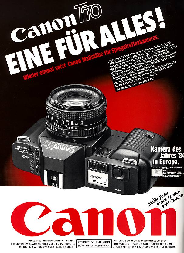 Canon T70