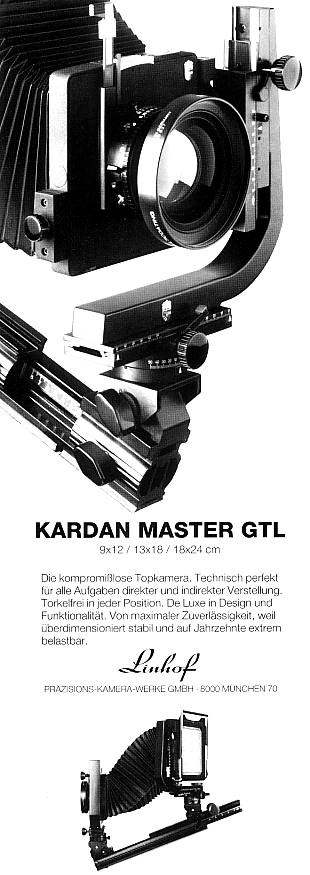 Linhof Kardan Master GTL 9x12