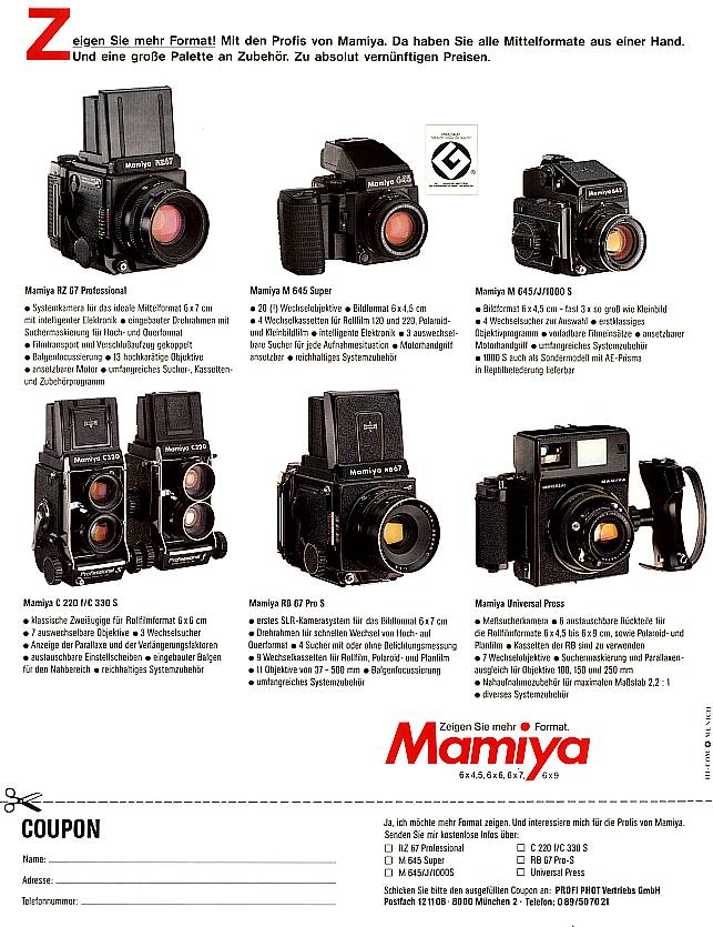 Mamiya RZ 67