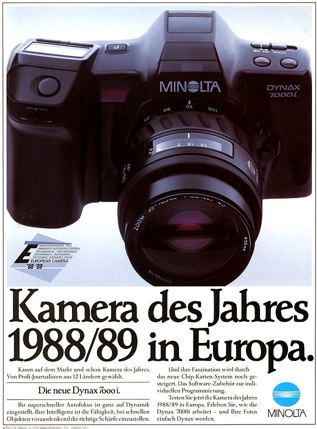 Minolta Dynax 7000i