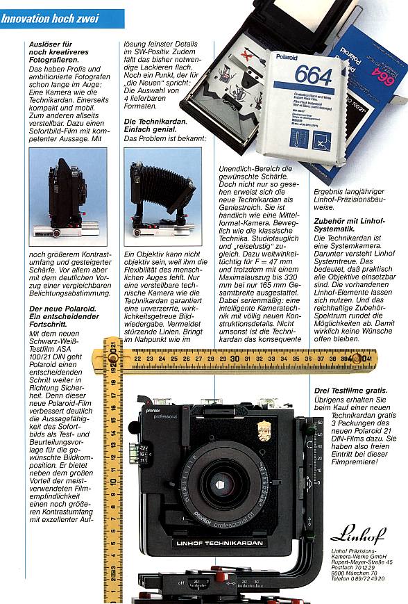 Linhof Technikardan 6x9