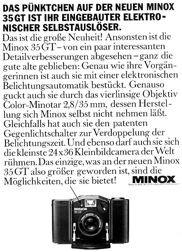 Minox 35 GT