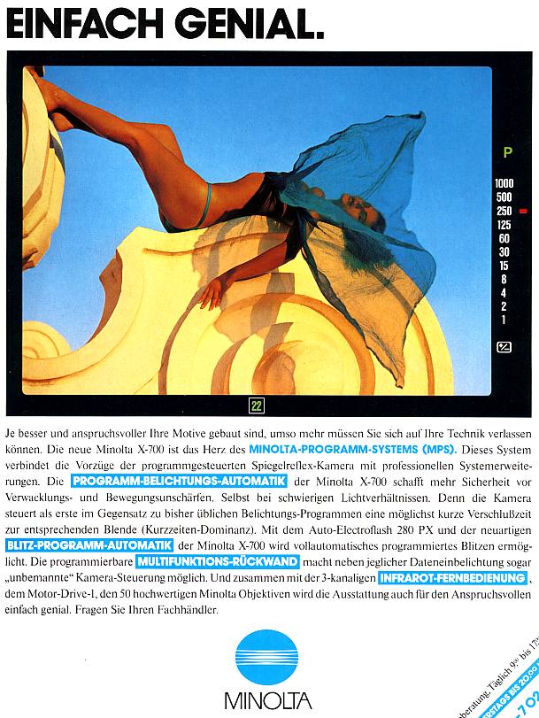 Minolta X-700