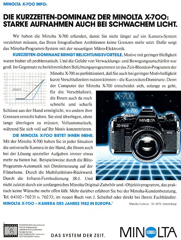 Minolta X-700
