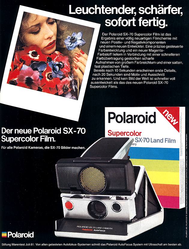 Polaroid SX-70 Sonar
