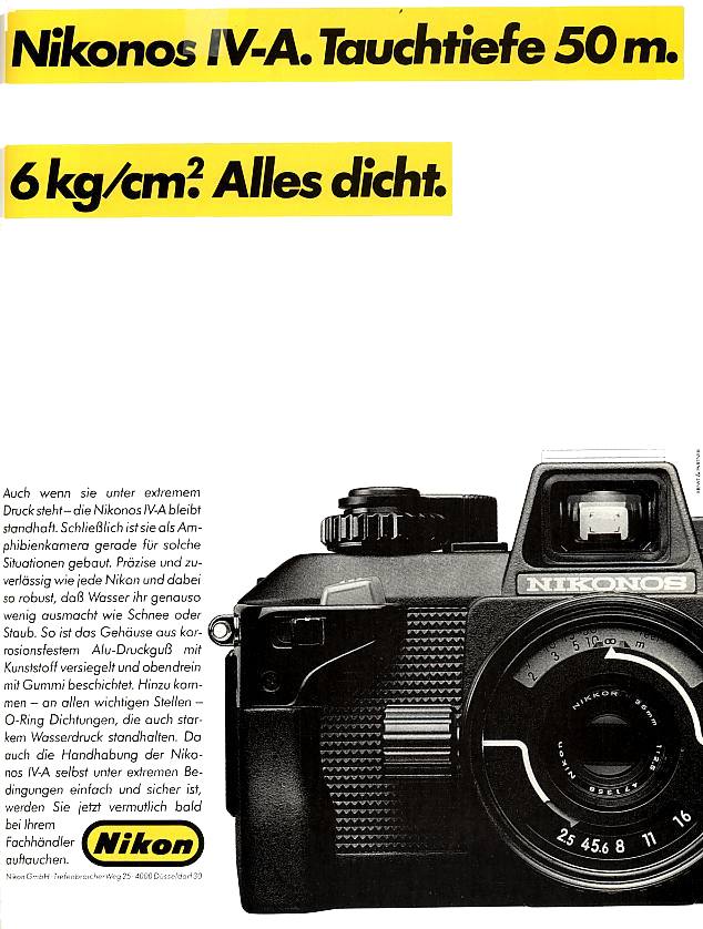 Nikon Nikonos IVa