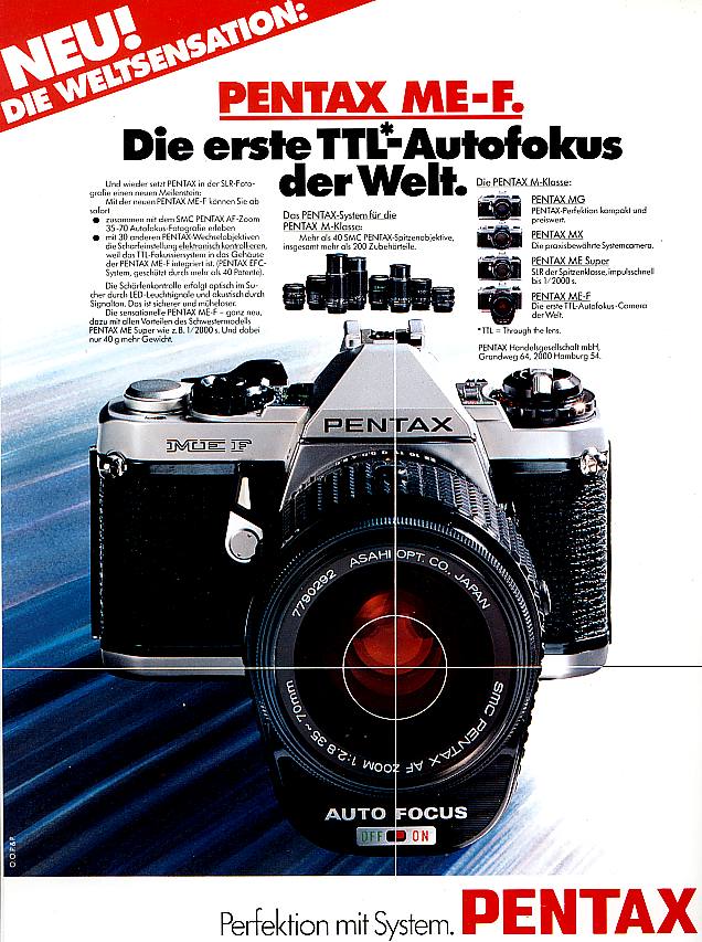 Pentax ME F