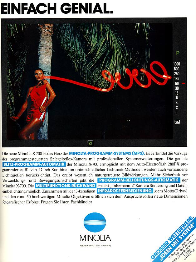 Minolta X-700