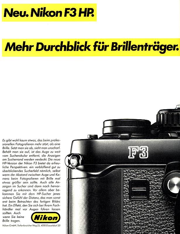 Nikon F3 HP