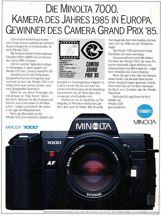 Minolta 7000