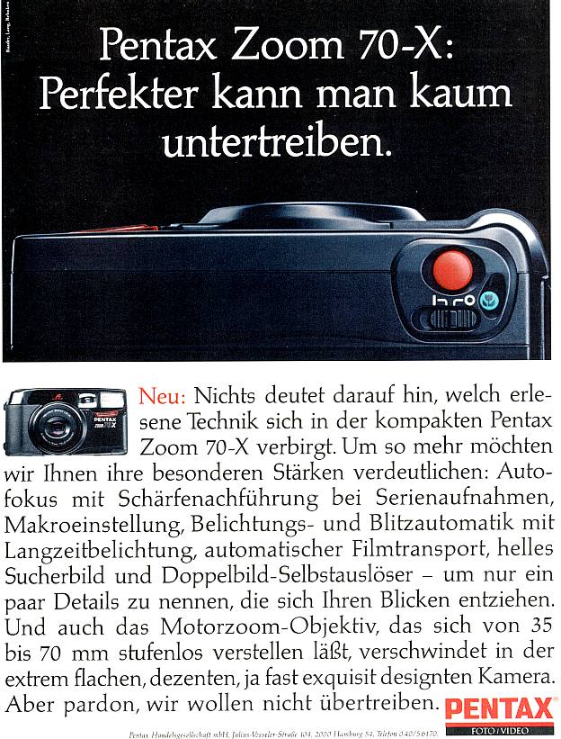 Pentax Zoom 70 X Date