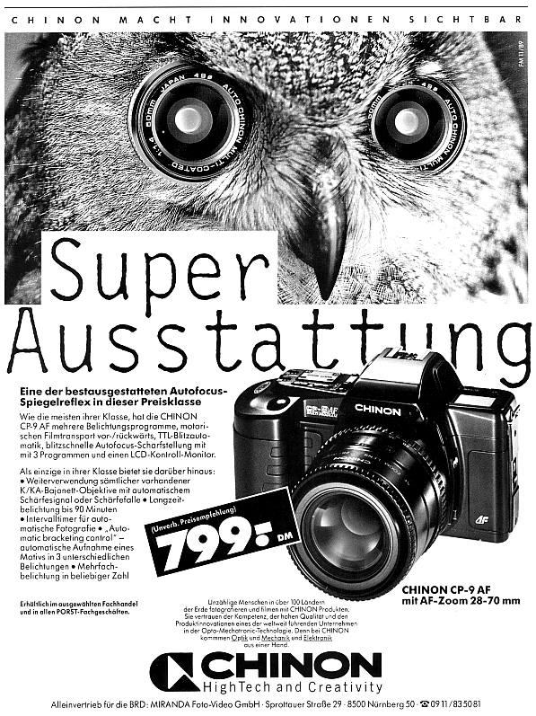 Chinon CP-9AF