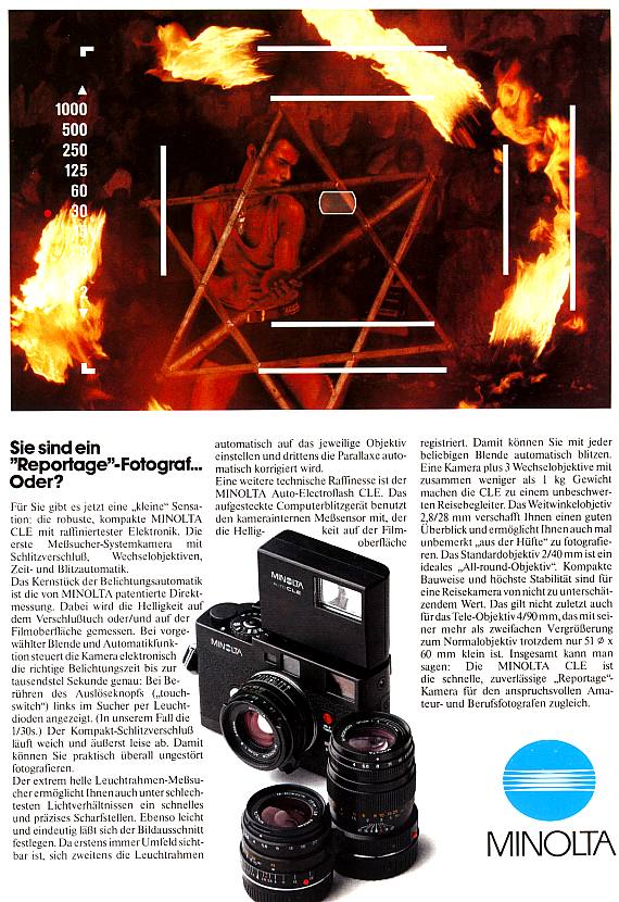 Minolta CLE