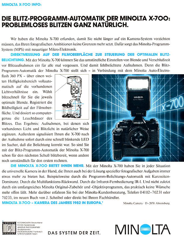 Minolta X-700
