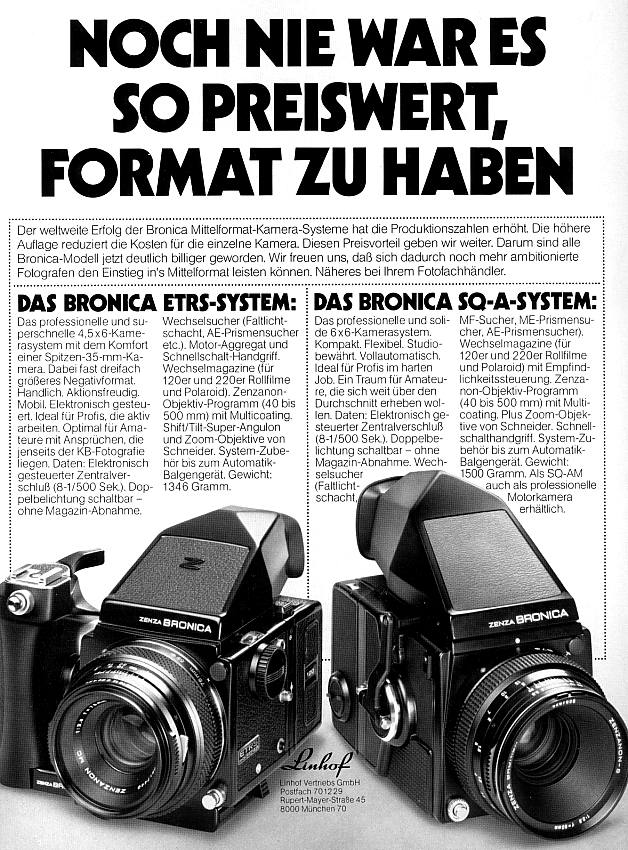 Zenza Bronica ETRS