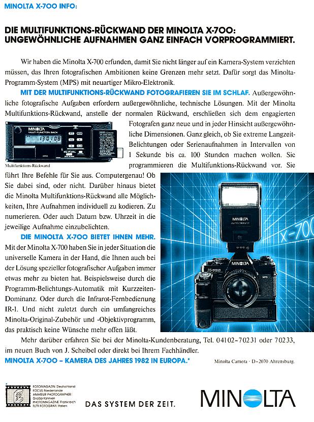 Minolta X-700