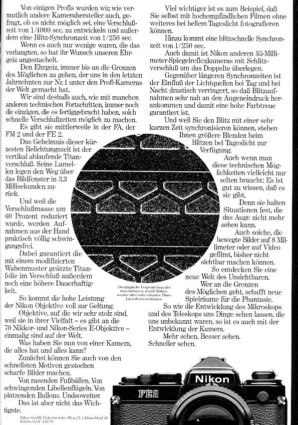Nikon FE2