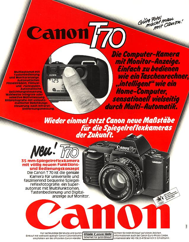 Canon T70