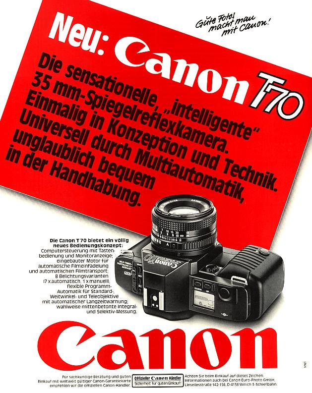 Canon T70