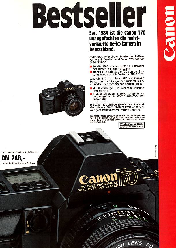 Canon T70