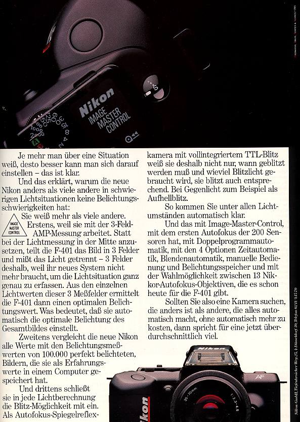 Nikon F-401