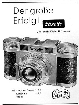 Braun Paxette I