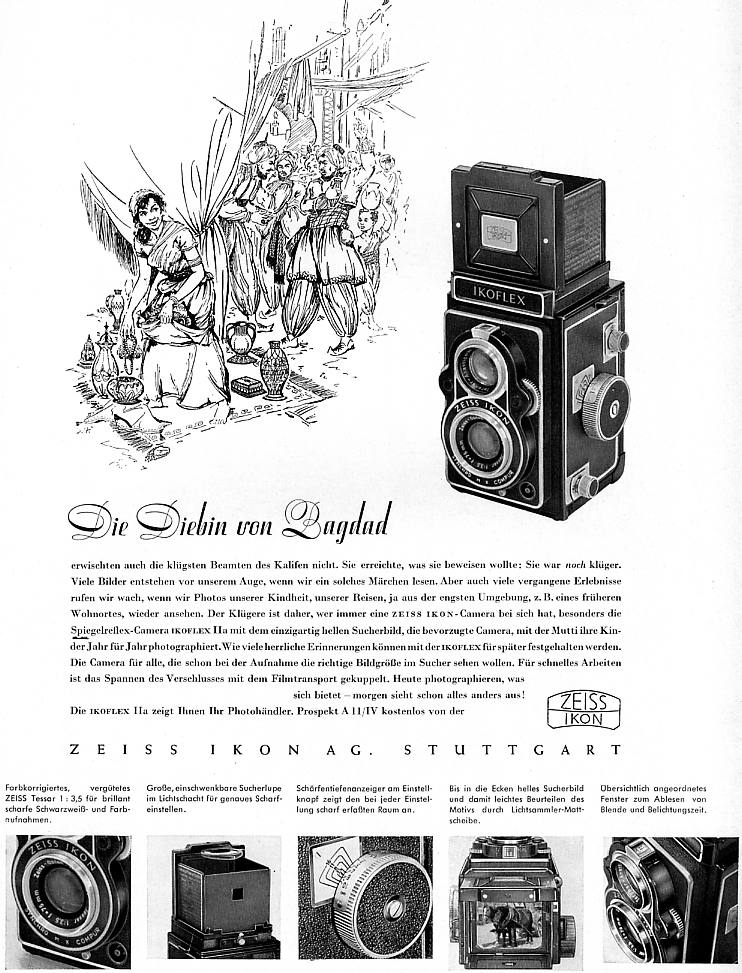 Zeiss Ikon Ikoflex IIa (855/16) 1952