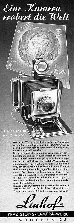Linhof Technika III 9x12