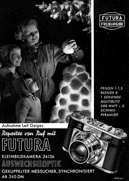 Futura Kamera Werk Futura S