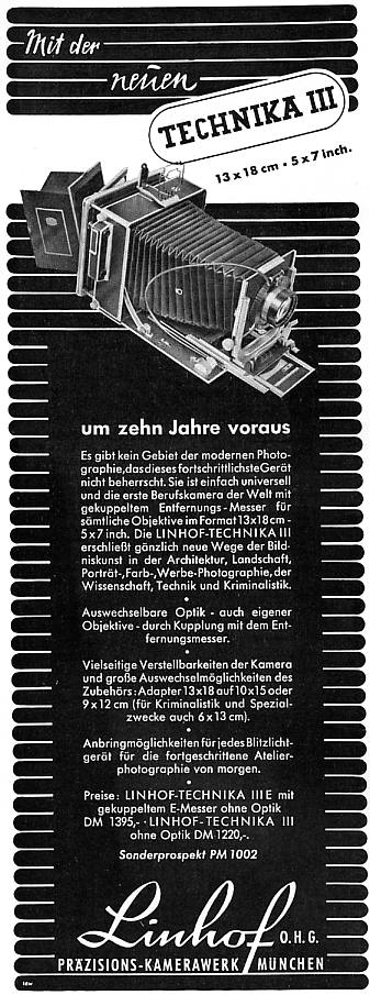 Linhof Technika III 13x18