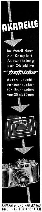 Apparate & Kamerabau Akarelle (1954)