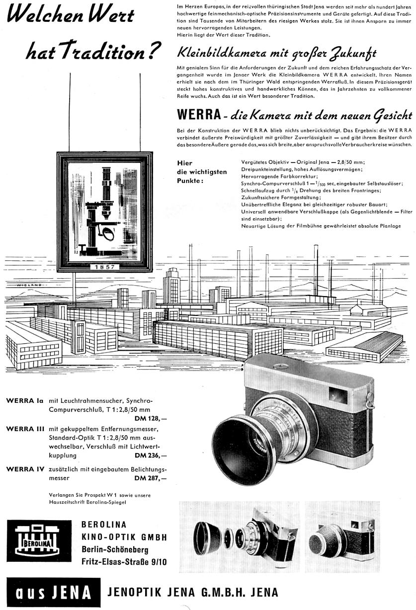 Carl Zeiss Jena Werra 1a